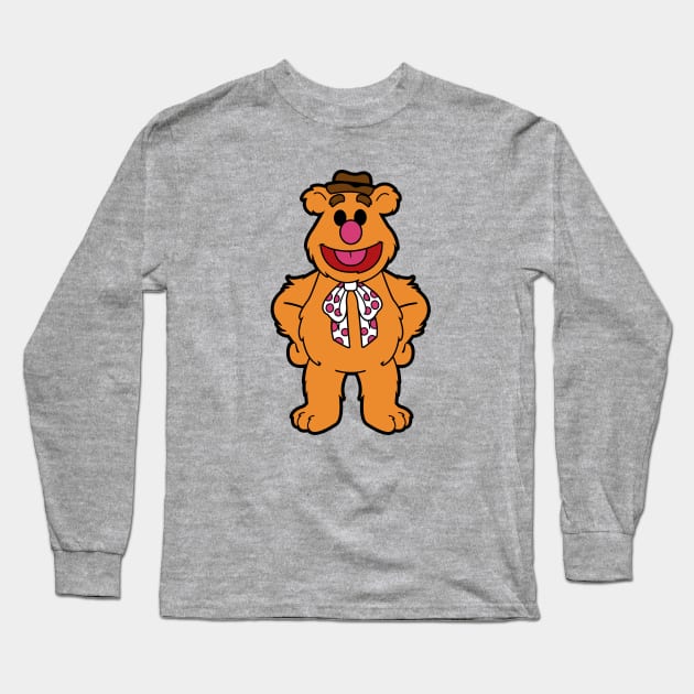 Fozzie Long Sleeve T-Shirt by nataliawinyoto